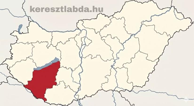 Földrajz feladat: Piros folt a térképen, felismered ezt a dunántúli megyét?