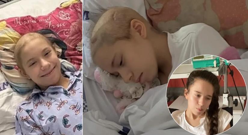 „Minden hét egy újabb harc. Anna egyre fáradtabb lett, egyre kisebb és gyengébb” – élet-halál harcot vív a 11 éves Anna