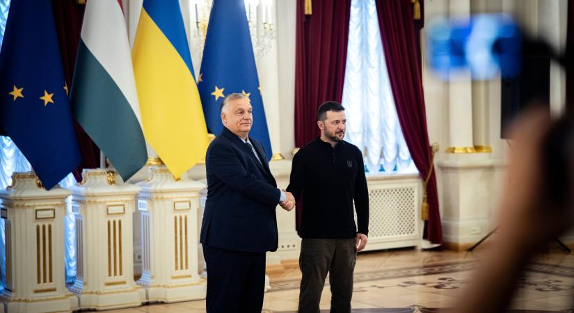 Ezekkel a szavakkal búcsúzik Zelenszkij Orbán Viktortól