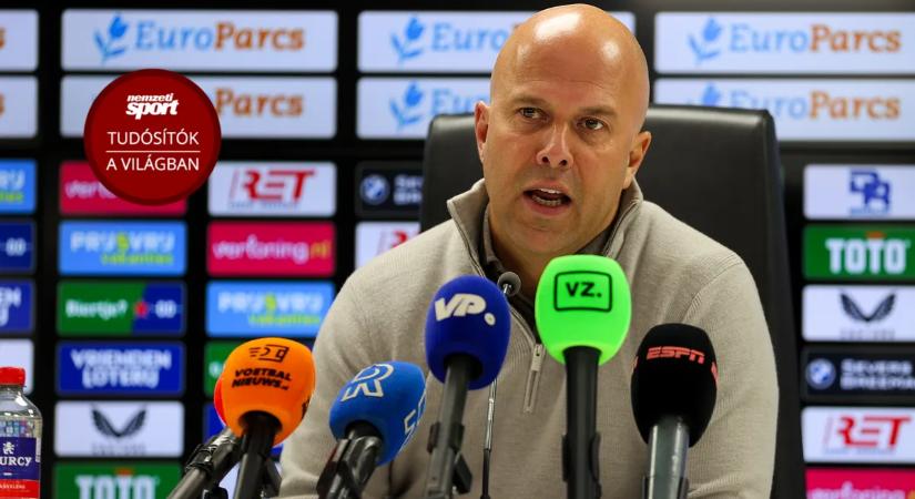 „Ha Árminnak kellene beállnia, teljesen nyugodt lennék” – Arne Slot véleménye Pécsiről