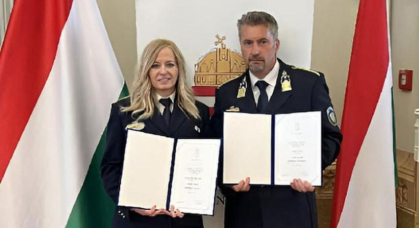Tolnai rendőröket ismertek el a Belügyminisztériumban megtartott ünnepségen