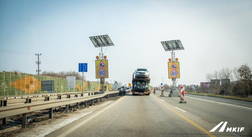 Új rendszert vezetnek be az M1-es autópályán