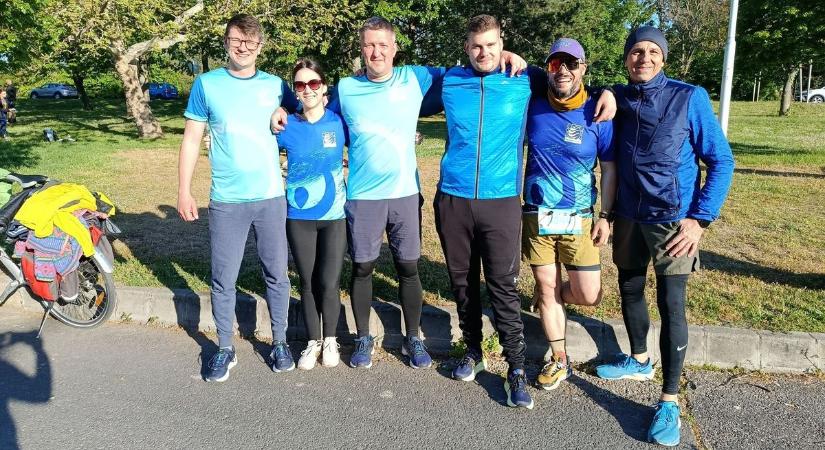 A Szegedi Vízmű csapata is rajthoz állt az UltraBalatonon