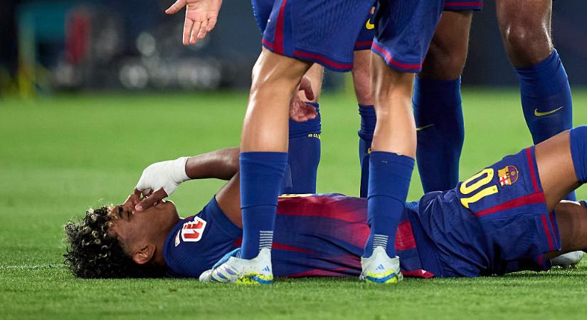 „Elmondhatatlanul fáj” – Lamine Yamal szívszorító üzenetet küldött sérülése után