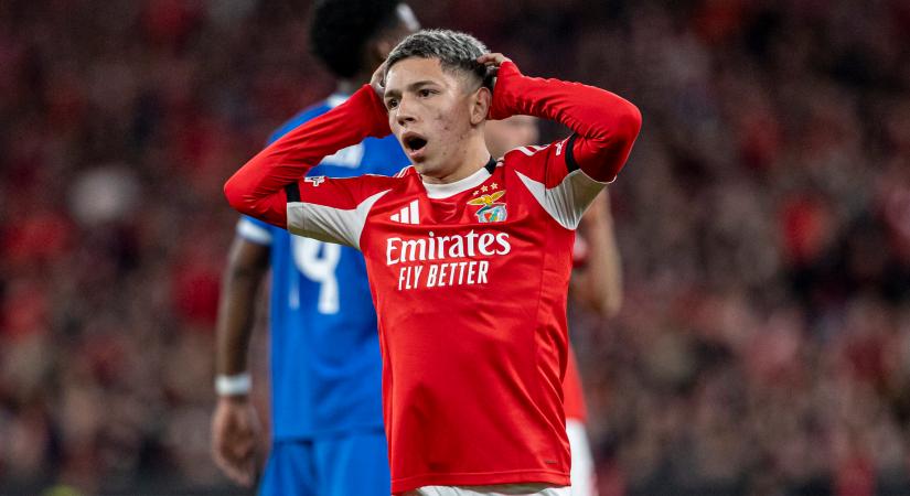 Súlyos árat fizet Vinícius Jr. gyalázásáért a Benfica tehetsége