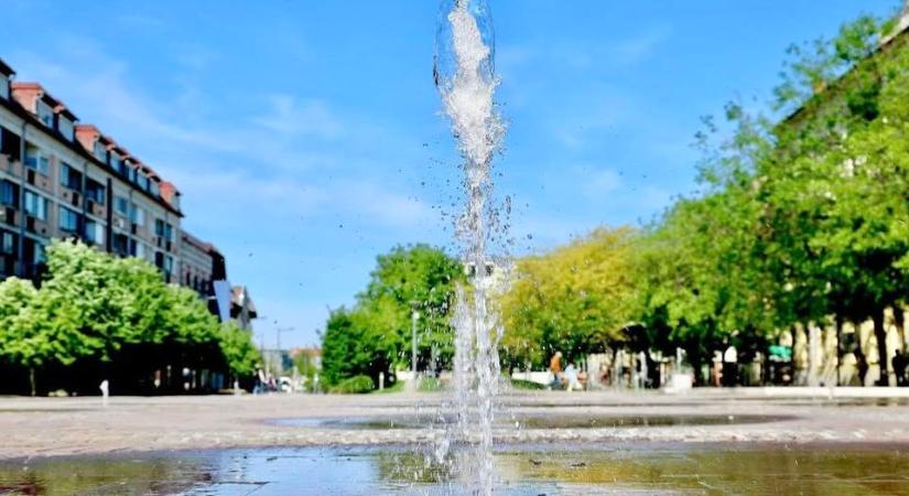 Felújítják Szolnok szökőkútjait – nyárra mind működni fog