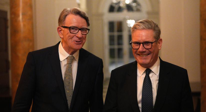 Az amerikai igazságügyi minisztérium blokkolta a Scotland Yard Mandelson-nyomozását