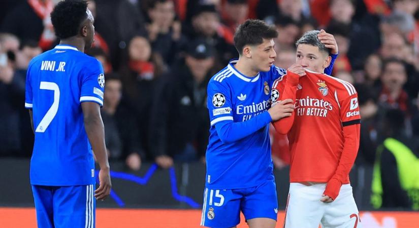 Lesújtott az UEFA a Viníciust rasszista sértésekkel provokáló játékosra