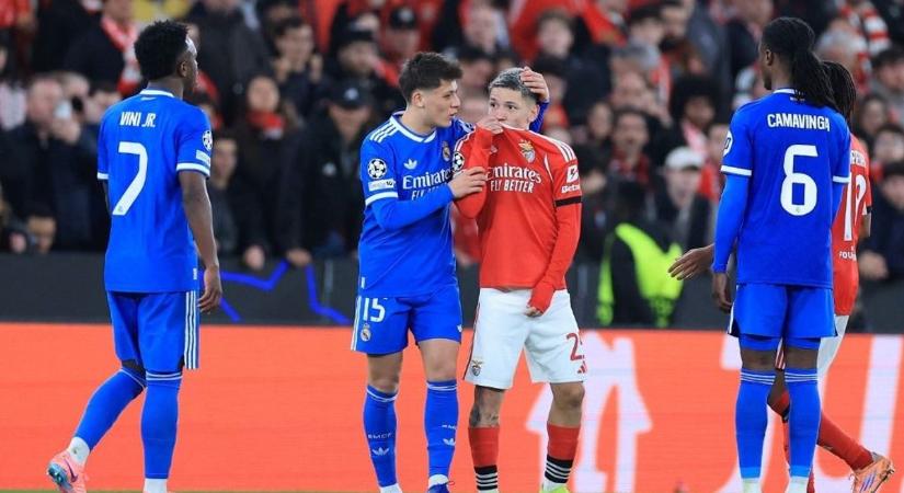 Megkapta büntetését az UEFA-tól a Viníciust lemajmozó argentin focista