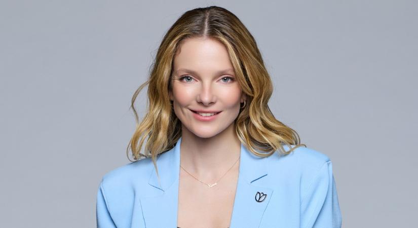 Kislányával modellkedett Mihalik Enikő