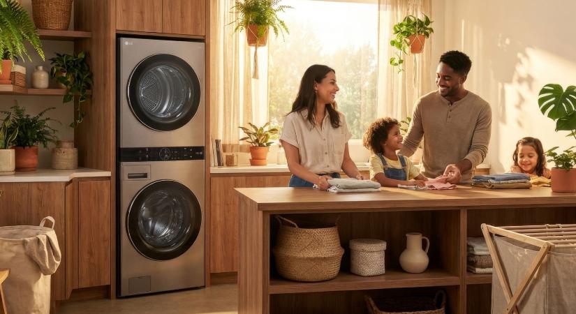 Nagyot megy az LG döbbenetes mosótornya!