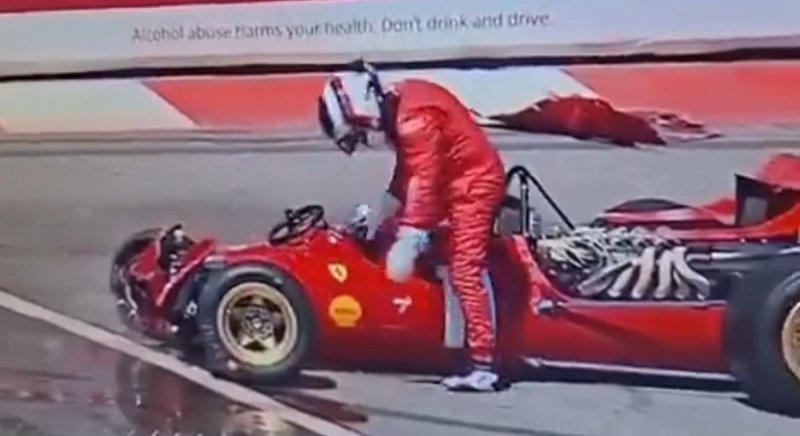 Videó: Alesi történelmi F1-es Ferrarit tört Monacóban