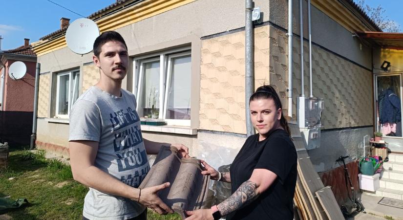 Rémálom a lakásfelújításból – Összefogtak a vasiak a győrvári család megsegítésére