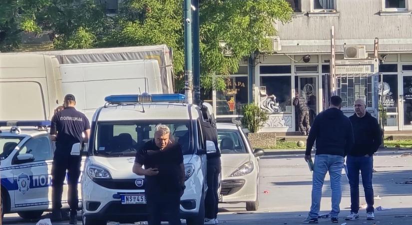 Felrobbant egy szemetes Újvidéken, megsérült egy fiú