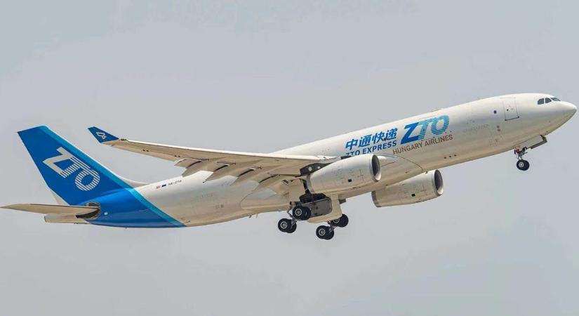 Megérkezett Budapestre a Hungary Airlines második A330-as áruszállítója