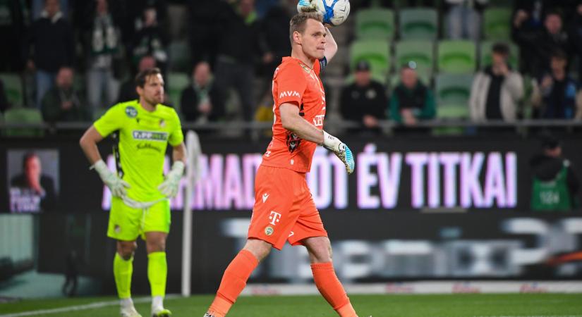 Dibusz szerint akár már a hétvégén elúszhat a Fradi bajnoki címe