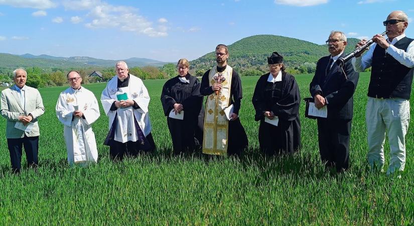Áldást kértek a földekre: így zajlott az esztergomi búzaszentelés videó