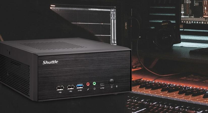 Kompakt, mégis egyszerűen fejleszthető barebone géppel jelentkezett a Shuttle