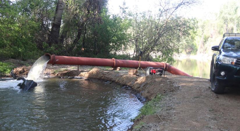 Kritikus a helyzet: 90 centiméter víz hiányzik a Holt-Tiszából – fotók