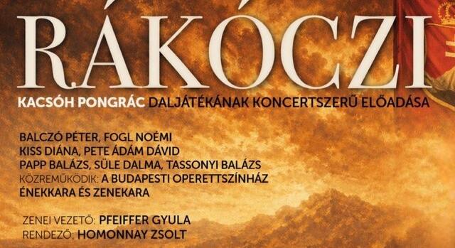 20 év után újra színpadon a Rákóczi daljáték!