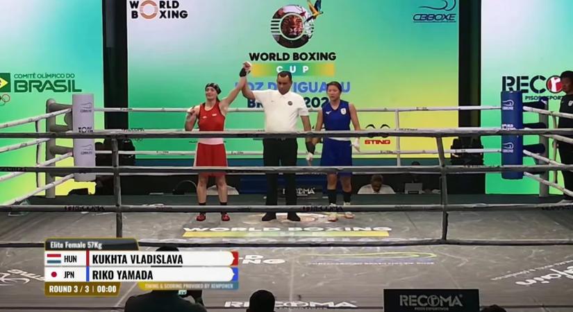 Kuhta Vladiszlava már biztosan érmes a brazíliai vk-versenyen