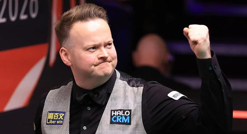 Shaun Murphy az első negyeddöntős a sznúker-vb-n