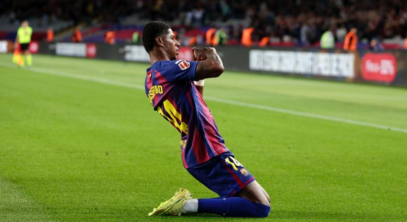 Hiába van jó szezonja Marcus Rashfordnak, egyre valószínűbb, hogy nem maradhat Barcelonában