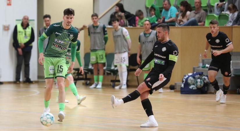 Futsal: Berettyó-HVSE csata - döntetlen egy véleményes büntető után