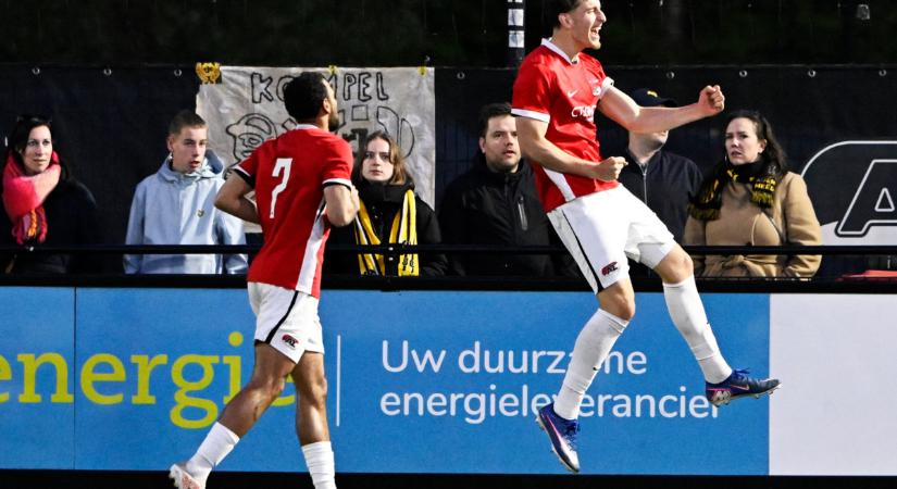 Ismét betalált a fiatal magyar csatár a holland másodosztályban, győzött a csapata – videóval