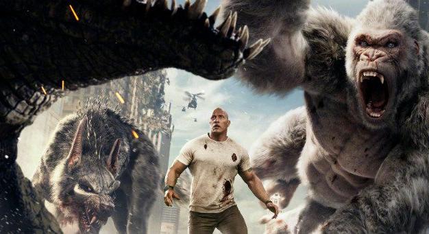 Dwayne Johnson főszereplésével jöhet a Rampage: Tombolás 2!