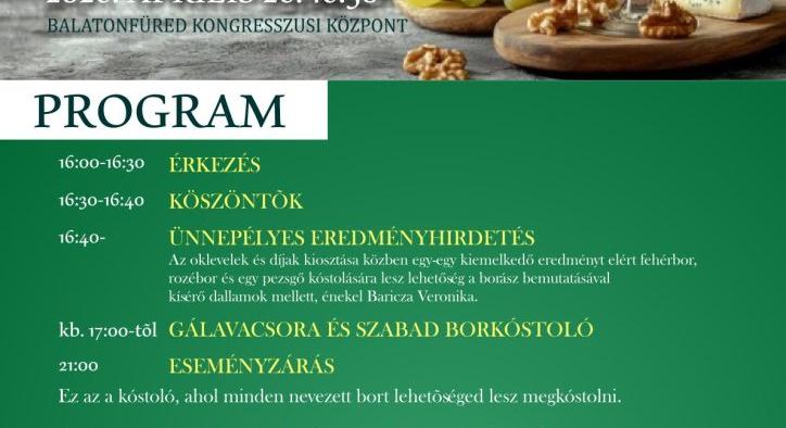 Hamarosan kiderül, ki az Év Bortermelője Balatonfüreden (balatonfured.hu)