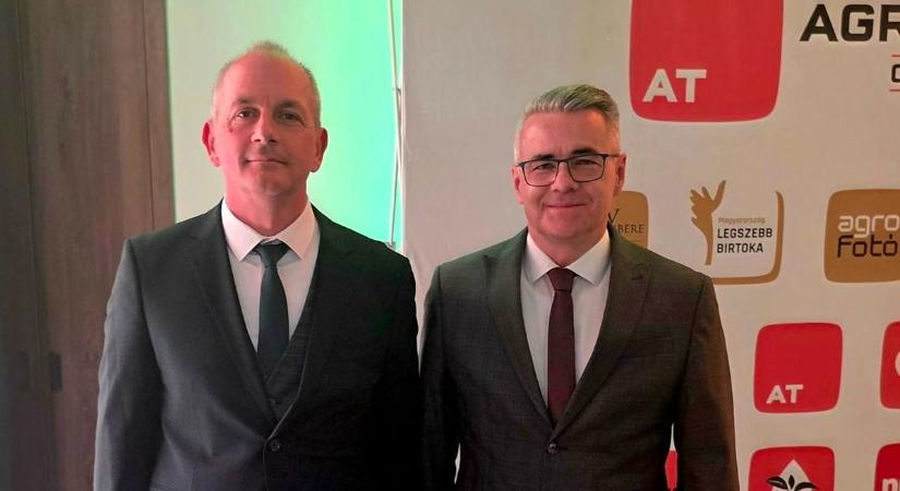 Az Év agrárinnovátora Kovács-Csomor Zsolt, az Óvári Gazdászok Szövetségének elnöke