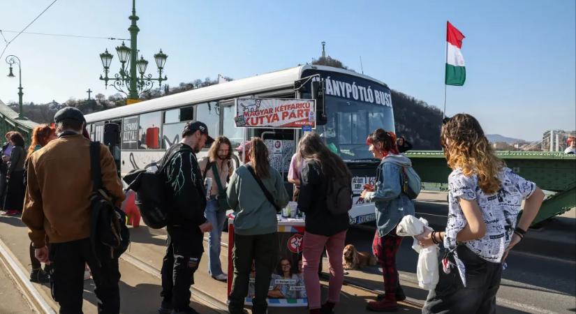 Felfújható kutyik, 11 milliós biciklis reklám és egy kisbusz – részletezte kampányköltségeit a Kutyapárt