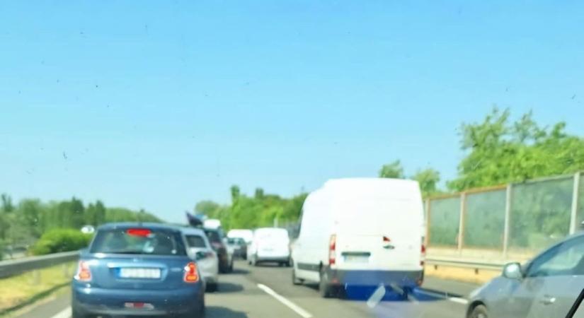 Tömegbaleset: Elesett az M7-es, kerüld ezt a szakaszt!