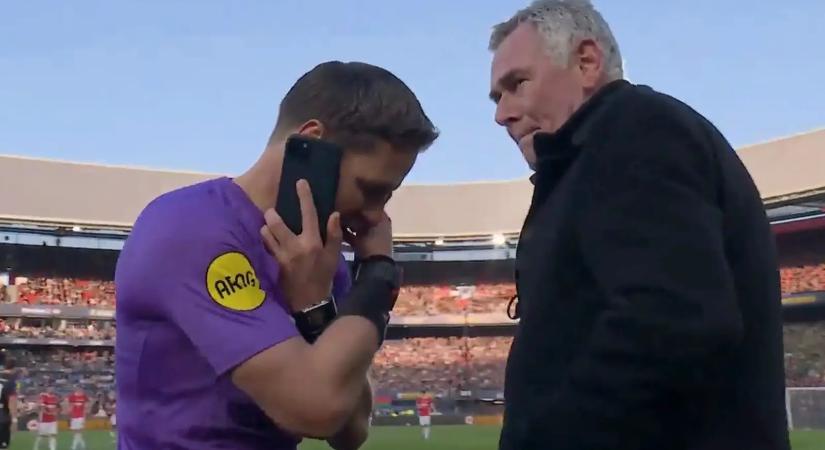 TOP 5 – Ilyet még nem láttál: telefonhívás miatt szakította félbe a kupadöntőt a bíró