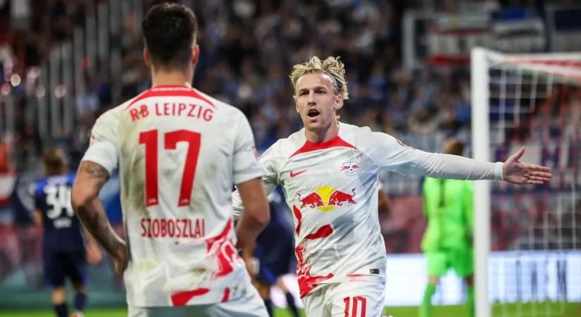 Szexista támadás: Szoboszlai Dominik is fotózkodott az edzőnővel