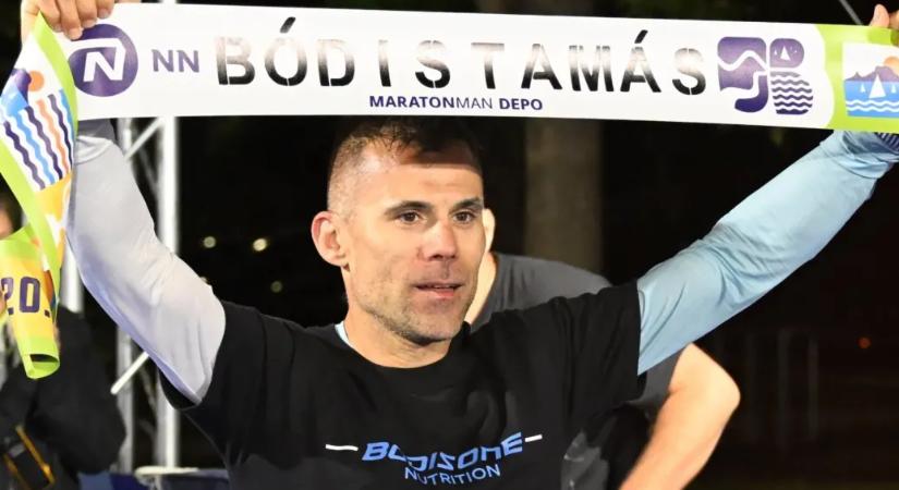 Új pályacsúcs született az Ultrabalatonon a férfiak versenyében