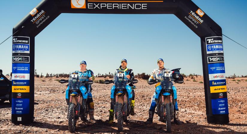Kettős összetett dobogó a Ténéré Yamaha Rally Team számára a Carta Rallye-n