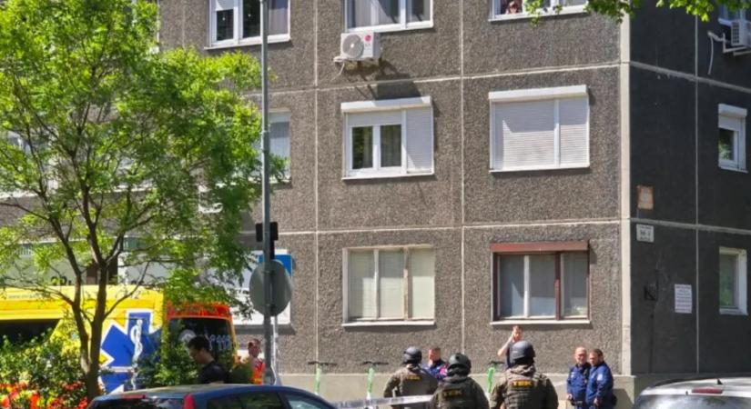 Nem engedte ki élettársát egy férfi a kelenföldi lakásból, a TEK is kivonult a helyszínre