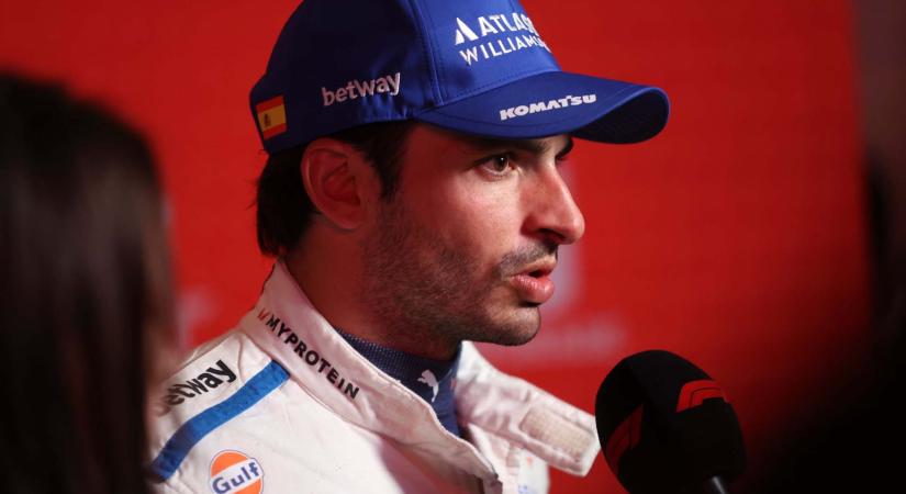 Sainz ígéretes fejlődést lát a Williams háza táján