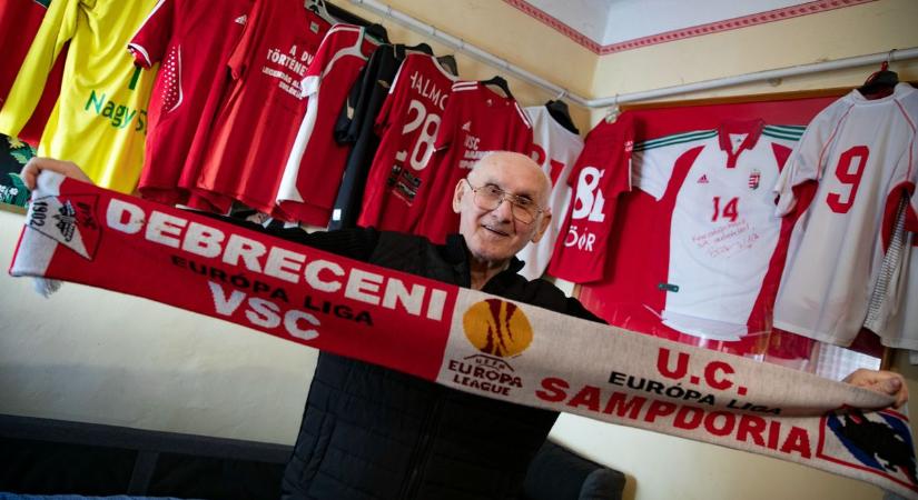 80 éves lett Szilágyi Zoltán, a DVSC ”örökös” technikai vezetője