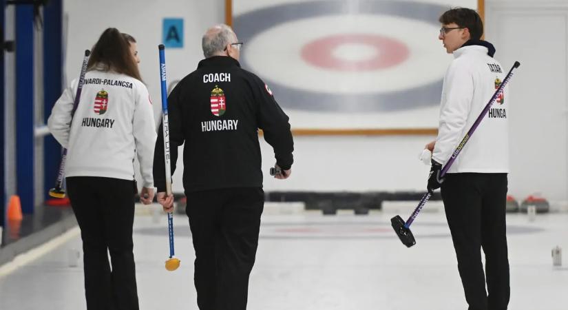 Curling vegyes páros vb: szoros vereséggel kezdtek a magyarok