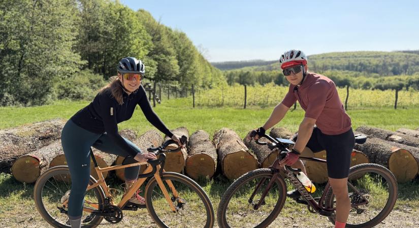 Végigtekertünk a Zselicen, és nem akartunk hazamenni