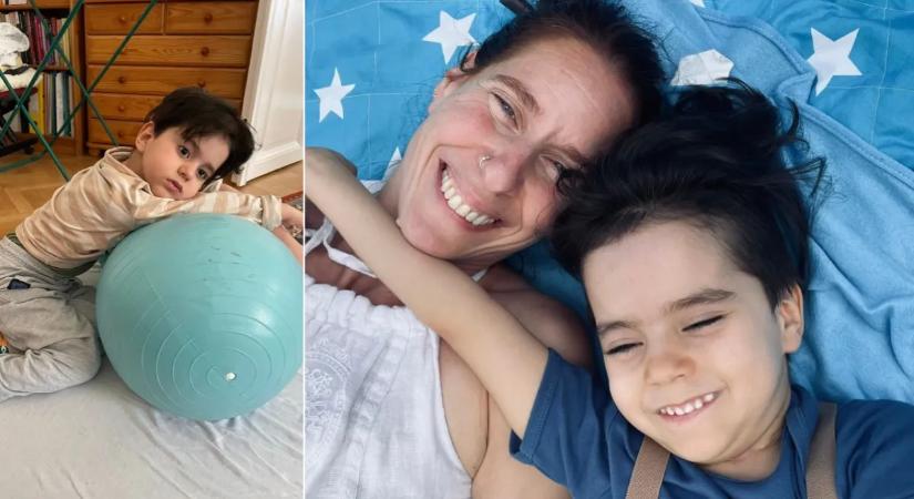 „A kezeim között halt meg” – csodagyerek volt, ma beszélni sem tud a kis Benben, kisfia gyógyulására gyűjt a budapesti édesanya