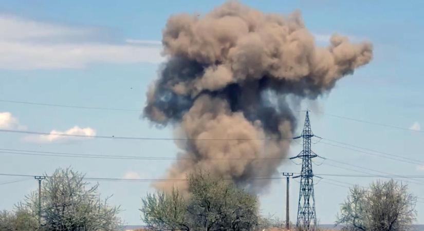 Lakott területen zuhant le egy orosz drón Romániában