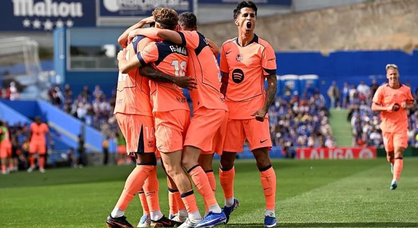 Hat és fél év után nyert a „mumus” Getafe vendégeként a Barcelona