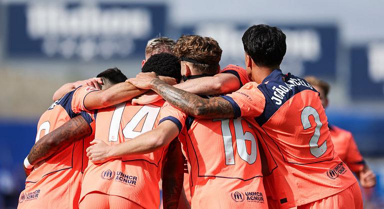 Madridban lépett a bajnoki címvédés küszöbére a Barcelona