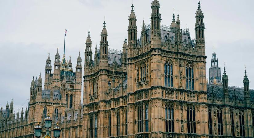 Imádni való jelenet: vakvezető kutya pihent meg a brit parlamentben – videó