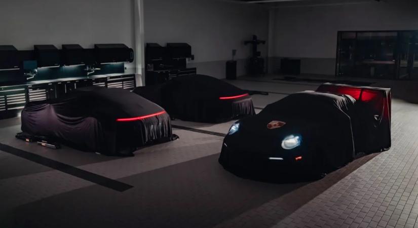 Woody, Buzz Lightyear és Jessie Porsche 911-essel „tolja”