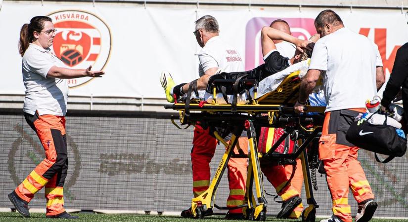 Súlyos sérülést szenvedett a Diósgyőr fiatalja: "Magánál van, csak nem tudja, hol" - megvan a pontos diagnózis